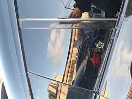 Geam Sticla Fix de pe Usa Portiera Dreapta Spate BMW Seria 5 F07 GT 2009 - 2013 [K1752]