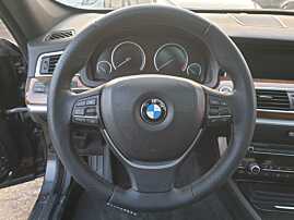 Volan Piele Perforata 3 Spite cu Comenzi FARA Airbag Retapitat BMW Seria 5 F07 GT 2009 - 2013 [K1772]