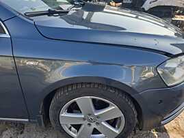 Aripa Dreapta Fata cu Imperfectiuni Volkswagen Passat B7 2010 - 2015 Culoare LK7X [K2075]