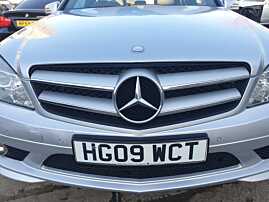 Grila cu Emblema de pe Bara Fata Mercedes Clasa C Class W204 NFL Non Facelift 2007 - 2011 [K1535]