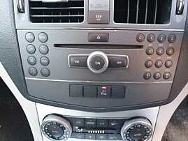 Panou Unitate Radio CD Player Mercedes Clasa C Class W204 2007 - 2014 [K1574]