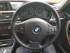 Volan 3 Spite Piele cu Comenzi BMW Seria 3 F30 NFL Non Facelift 2011 - 2014 [K1165]