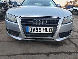 Bara Spoiler Fata Goala Dezechipata Cu Locas Senzor Parcare Audi A5 2008 - 2011 Culoare LX7W [K1443]