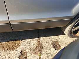 Bandou Ornament Plastic de pe Usa Portiera Stanga Spate Audi Q7 2007 - 2015 [K1689]