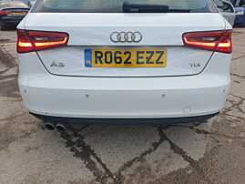 Bara Spoiler Spate cu Locas Senzori Parcare Audi A3 8V NFL Non Facelift 2012 - 2016 Culoare LS9R [K3269]