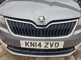 Grila Fata Radiator Skoda Rapid 2012 - 2017 [K3770]