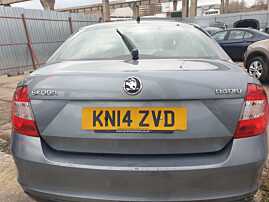 Haion Hayon Capota Portbagaj Dezechipat cu Luneta Geam Sticla Skoda Rapid 2012 - 2017 Culoare LF8L [K3778]