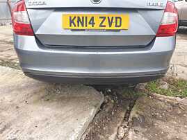 Bara Spoiler Spate cu Imperfectiuni Skoda Rapid Berlina Sedan 2012 - 2017 Culoare LF8L [K3779]