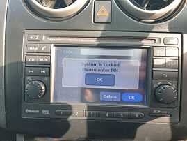 Navigatie Radio CD Player Nissan Qashqai J10 2007 - 2013 [K2230]