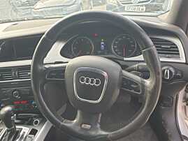 Volan Piele Perforata 3 Spite S Line cu Padele si Comenzi cu Airbag Audi A4 B8 2008 - 2012 [K3223] [K3222]