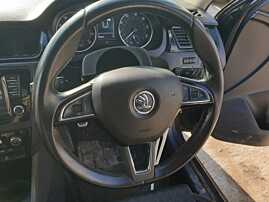 Volan Piele 3 Spite cu Comenzi FARA Airbag Skoda Rapid 2012 - 2017 [K4393]