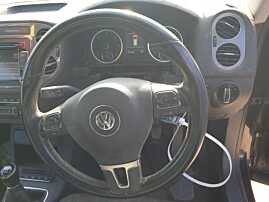 Volan Piele 3 Spite FARA Airbag Volkswagen Tiguan NFL Non Facelift 2007 - 2011 [K3850]