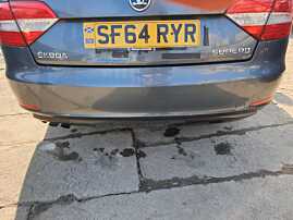 Bara Spoiler Spate cu Imperfectiuni Skoda Superb 2 Hatchback Berlina FL Facelift Hatchback 2013 - 2015 Culoare LF7Y [K4537]