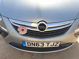 Grila Bara Fata Fara Emblema Opel Zafira C NFL Non Facelift 2011 - 2016 [K4237]