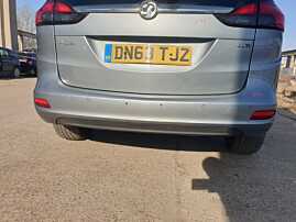 Bara Spoiler Spate cu Locas Senzori Parcare Opel Zafira C 2011 - 2019 Culoare Z179 [K4246]