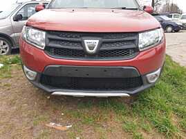 Bara Spoiler Fata Fara Grila cu Emblema Dacia Sandero 2 Stepway 2012 - 2016 Culoare TEB76 [K4311]