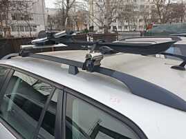 Set Bare Bari Portbagaj Longitudinale Plafon Stanga Dreapta Volkswagen Golf 6 Break Combi 2008 - 2013 [Q2056]