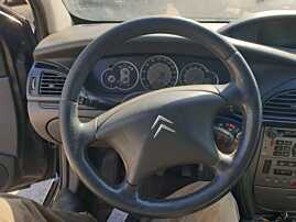 Volan Piele 4 Spite FARA Airbag Citroen C5 2004 - 2008 (cu uzura) [Q1345]