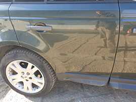 Usa Usi Portiera Portiere Dezechipata Dreapta Spate cu Inceput de Rugina Land Rover Range Rover Sport L320 2005 - 2009 Culoare LRC 904 Tonga Green [K4412]