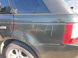 Aripa Caroserie Stanga Spate cu Imperfectiuni Land Rover Range Rover Sport L320 2005 - 2009 Culoare LRC 904 Tonga Green [K4424]