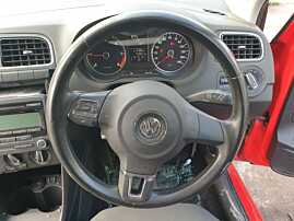 Volan Piele 3 Spite FARA Airbag Volkswagen Polo 6R 2009 - 2016 [K4010]