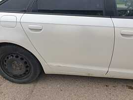 Usa Usi Portiera Portiere Dreapta Spate Dezechipata Audi A6 C6 Berlina Sedan 2004 - 2011 Culoare Colant Alb [K9768]