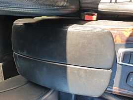 Cotiera Piele Neagra cu Consola Centrala Dezechipata Goala BMW X5 E70 2006 - 2013 [K4896]