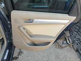 Tapiterie Panou Fata Interioara Piele Usa Portiera Dreapta Spate Audi A4 B8 Berlina Sedan 2008 - 2015 [K4653]