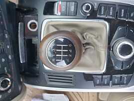 Nuca cu Manson de Piele Crem Cutie Viteze Manuala 6 Trepte cu Uzura Audi A4 B8 B8.5 2008 - 2015 [K4658]
