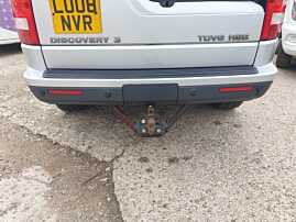 Bara Spoiler Spate cu Locas Senzori Parcare Land Rover Discovery 3 L319 2004 - 2009 Culoare 798 Zermatt Silver [K5331]