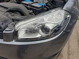 Far Halogen cu Lupa Stanga Nissan Qashqai J10 FL Facelift 2010 - 2013 COD 1LL010335-13 (Ureche Superioara Lipsa) [K6646]