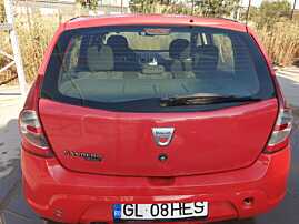 Hayon Haion Portbagaj Dezechipat cu Luneta Geam Sticla Dacia Sandero 1 2008 - 2012 Culoare OV210 [K8563]
