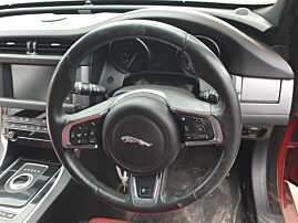 Volan Piele 3 Spite Incalzit cu Comenzi si Padele FARA Airbag Jaguar XE X760 2015 - 2020 [K6125]