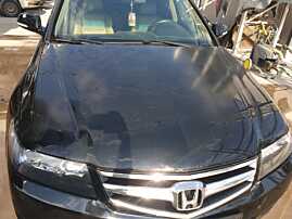 Capota Motor cu Inceput de Rugina Honda Accord 7 2002 - 2008 Culoare B92P Nighthawk Black Pearl [K7409]