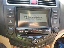 Navigatie Display Radio Fara Panou AC Honda Accord 7 2002 - 2008 [K7456]