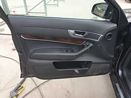 Panou Tapiterie Fata Piele Interioara de pe Usa Portiera Stanga Fata Audi A6 C6 Berlina Sedan 2005 - 2011 [K8544]