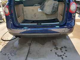 Bara Spoiler Spate cu Locas Pentru Senzori de Parcare Volkswagen Passat B6 Break Combi 2005 - 2010 Culoare LD5Q [K9798]
