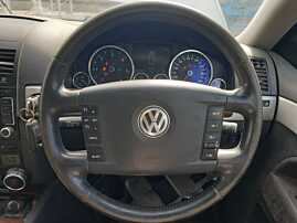 Volan 4 Spite Piele cu Comenzi FARA Airbag cu Uzura Volkswagen Touareg 7L 2002 - 2010 [K8268]