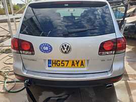 Luneta Geam Sticla de pe Haion Hayon Portbagaj Volkswagen Touareg 7L 2002 - 2010 [K8272]