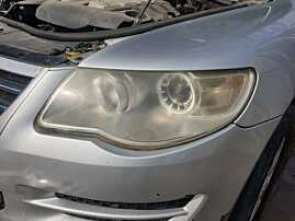 Far Stanga cu Lupa FARA Xenon Volkswagen Touareg FL Facelift 2007 - 2010 [K8279]