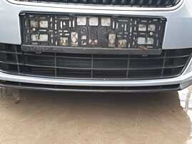 Grila Inferioara Centrala de pe Bara Spoiler Fata Skoda Fabia 2 FL Facelift 2010 - 2014 [K8014]