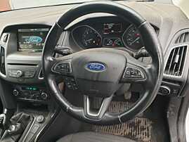 Volan Piele 3 Spite cu Comenzi FARA Airbag Ford Focus 3 FL Facelift 2014 - 2018 [K8073]