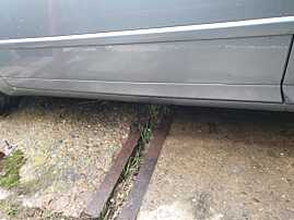 Bandou Inferior Usa Usi Portiera Portiere Stanga Fata Audi A4 B7 2004 - 2008 [K7940]