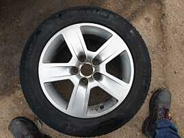 Roata Rezerva Aliaj 215 55 16 R16 7Jx16 H2 ET42 5x112 Cod 8E0601025B Skoda Superb 2 2008 - 2015 [K7953]