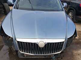 Capota Motor cu Grila si Emblema cu Imperfectiune Skoda Octavia 2 FL Facelift 2008 - 2013 Culoare LF5X [K7896]