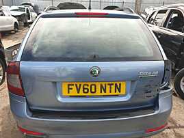 Haion Hayon Capota Portbagaj Dezechipat cu Luneta Geam Sticla cu Imperfectiuni Skoda Octavia 2 Break Combi FL Facelift 2008 - 2013 Culoare LF5X [K7903]