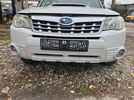 Bara Spoiler Fata cu Spalatoare Faruri si Grile Proiectoare Subaru Forester FL Facelift 2010 - 2013 Culoare 37J [K8702]