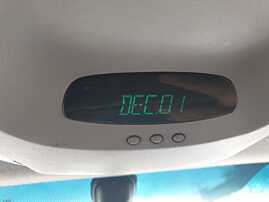 Ceas Afisaj Display Data de pe Plafon Hyundai Santa Fe 2000 - 2006 [K8494]