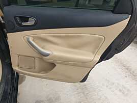Panou Tapiterie Fata Interior Usa Portiera Dreapta Spate Piele Crem Ford Mondeo MK 4 Break Tournier 2007 - 2014 [Q0044]