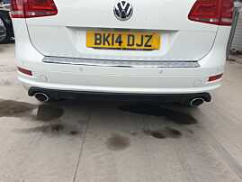 Bara Spoiler Spate cu Locas Senzori Parcare R Line Volkswagen Touareg 7P 2011 - 2018 Culoare LC9A [K8989]